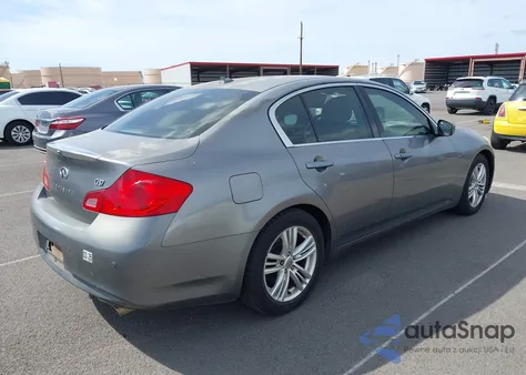 2013 Infiniti G37 Journey from USA, damaged, VIN JN1CV6AP2DM712038
